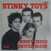 ELLI & JACNO - STINKY TOYS - Boozy creed - 45T (SP 2 titres)