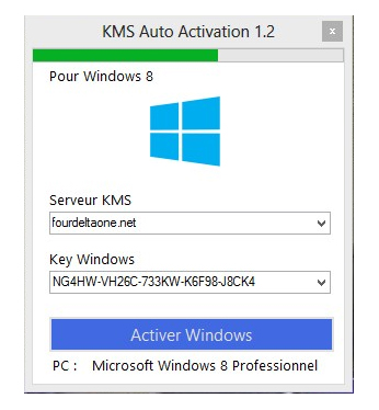 Telecharger KMS Autoactivation V2-Crack Windows 8