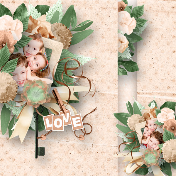 vintage et profiteroles kit simplette page sakura rak sarayane