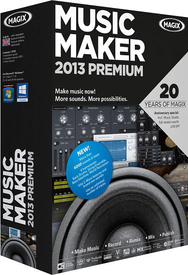 Magix Music Maker 2013 Premium V19.0.1.36 French-Equinox