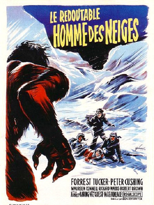 LE REDOUTABLE HOMME DES NEIGES (1957) dans Cinéma bis 13040408171515263611046162
