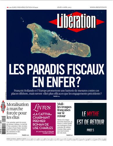 Libération Jeudi 11 avril 2013 Libération Jeudi 11 avril 2013