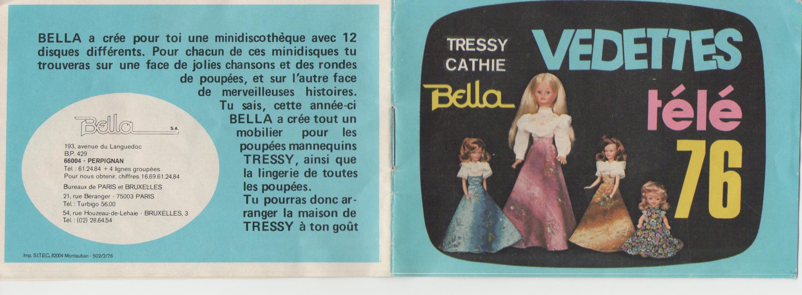 orasee et les poupees Bella, Cathie de Bella