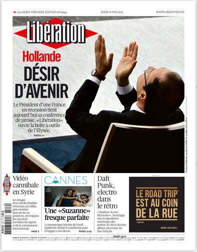Libération Jeudi 16 Mai 2013 