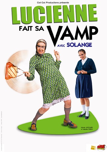 Lucienne fait sa vamp avec Solange Lucienne fait sa vamp avec Solange