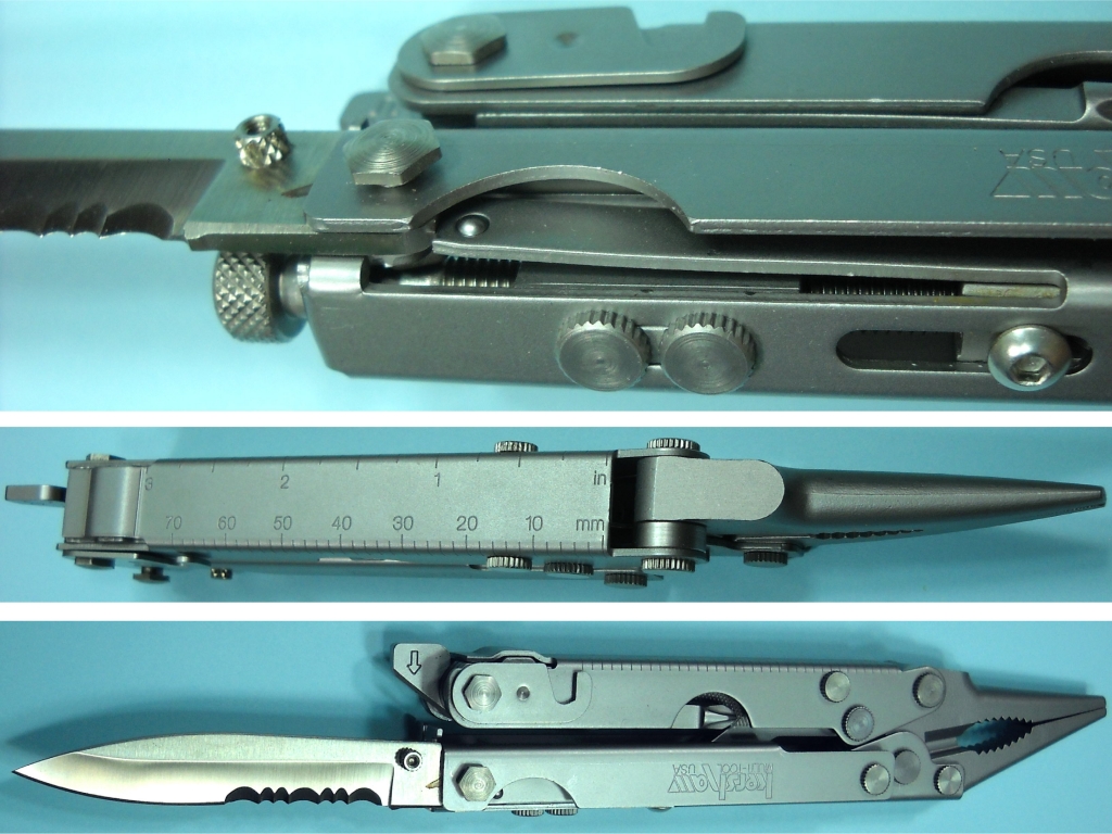 VINTAGE KERSHAW A100 MULTITOOL * LOCKING VICEGRIPS PLIERS KNIFE * NEW