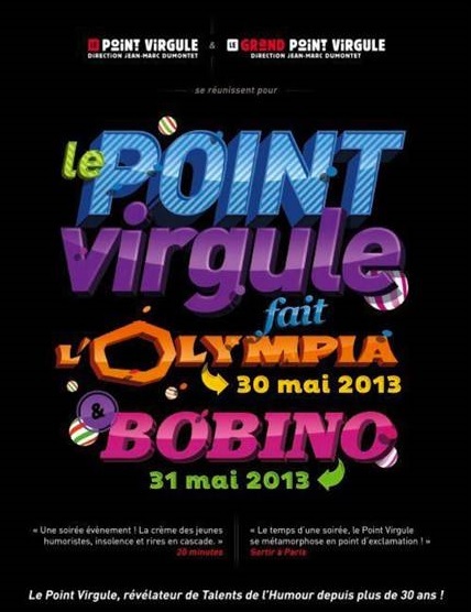 Le Point Virgule Promotion 2013 Le Point Virgule Promotion 2013