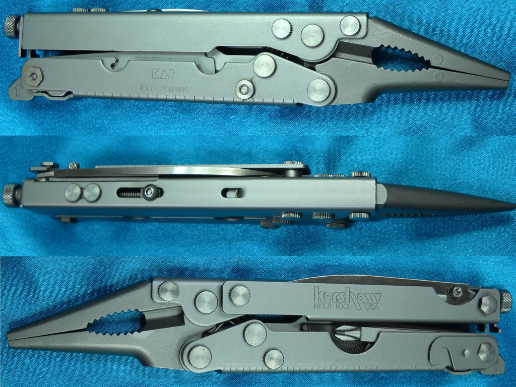 VINTAGE KERSHAW A100 MULTITOOL * LOCKING VICEGRIPS PLIERS KNIFE eBay