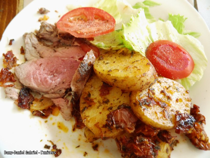 epaule agneau patate aile