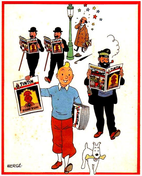 Le Journal de Tintin 4 années complètes  1959 1960 1961 1962