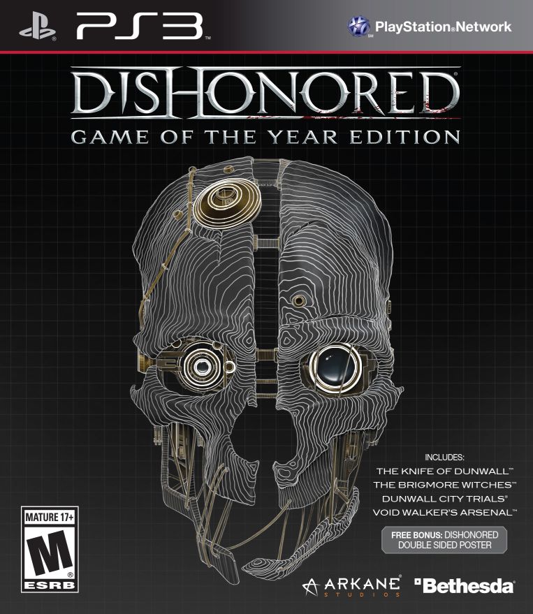 Poster for Dishonored Game of the Year Edition
