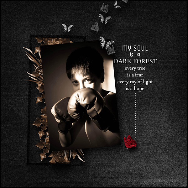 dark side kit scrap simplette page sakura