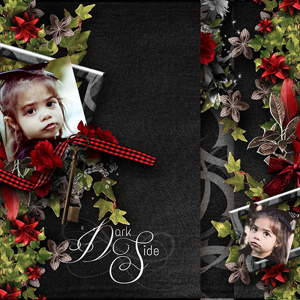 dark side kit scrap simplette page sakura