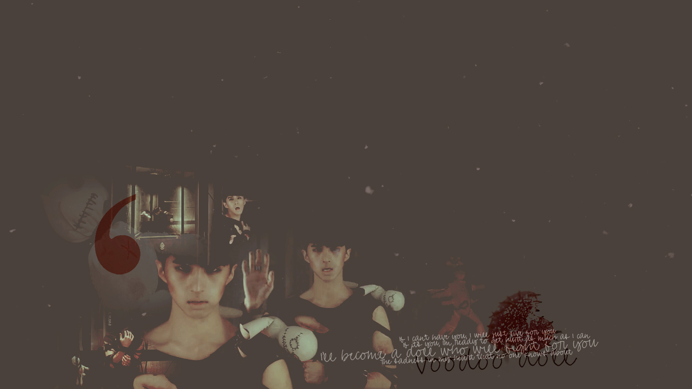 my heart draws a dream~, KEN VIXX Voodoo Doll ~wallpaper 1366x768~