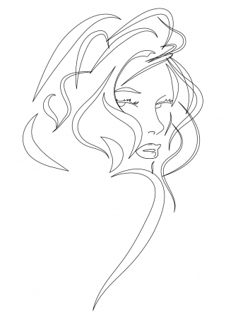 silhouette femme