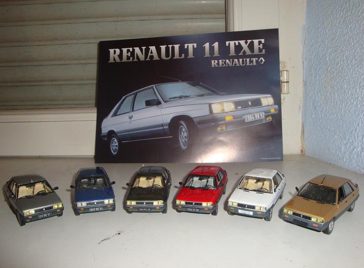 renault 12 miniature