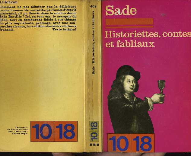 Marquis de Sade, Historiettes, contes et fabliaux