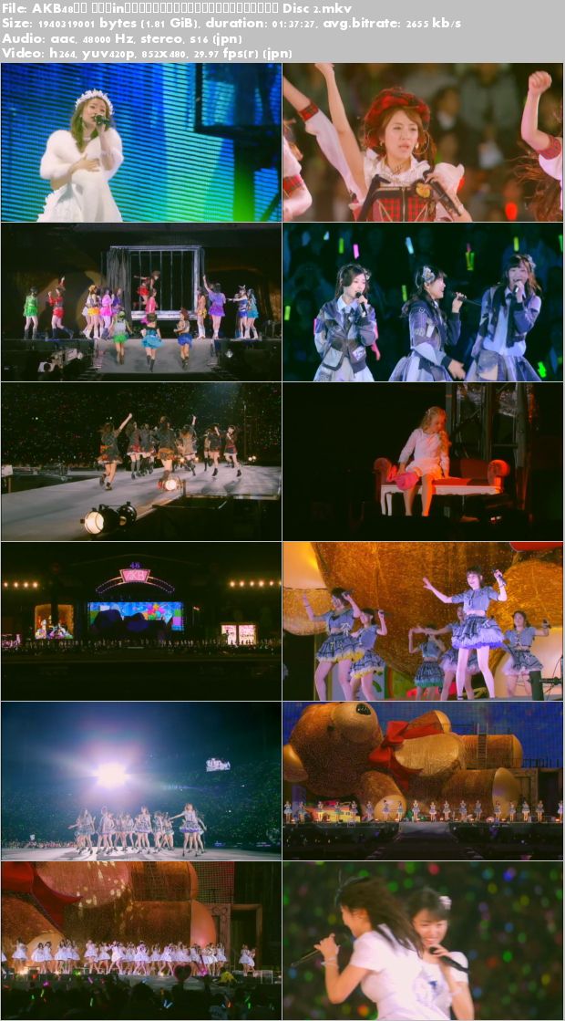 [DVDRip] AKB48単独 春コン in 国立競技場　~思い出は全部ここに捨てていけ！~AKB48.National.Olympic.Stadium.Concert