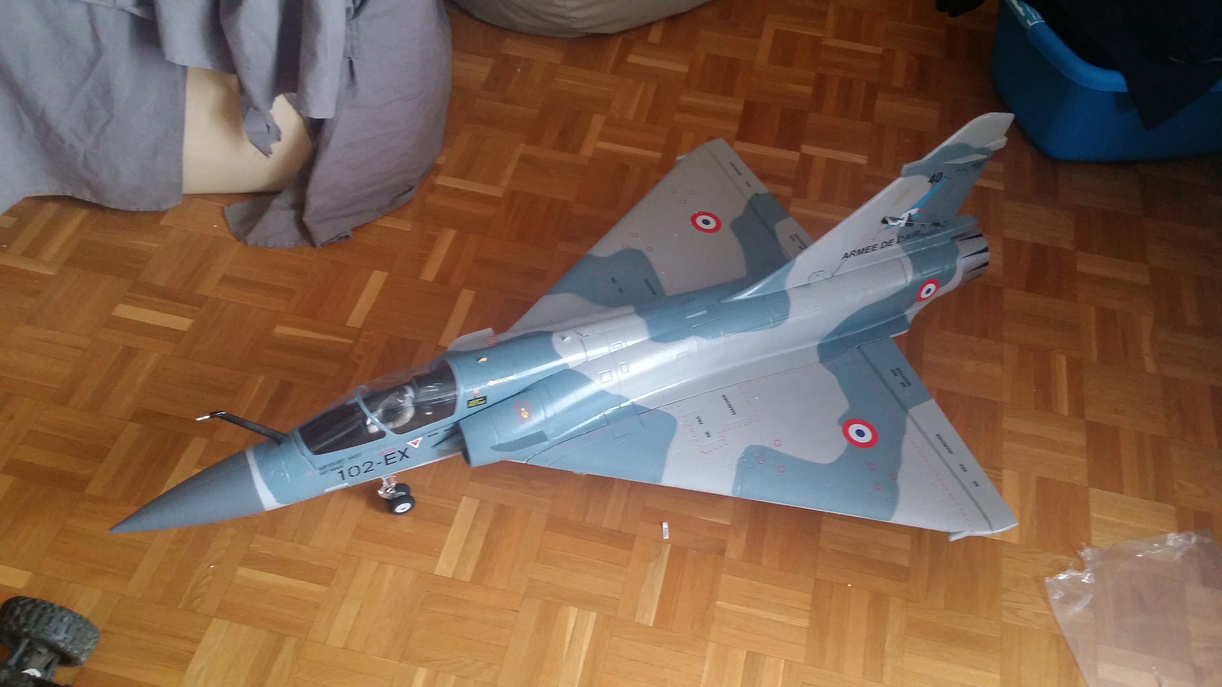 quand un mirage rencontre un avion de ligne