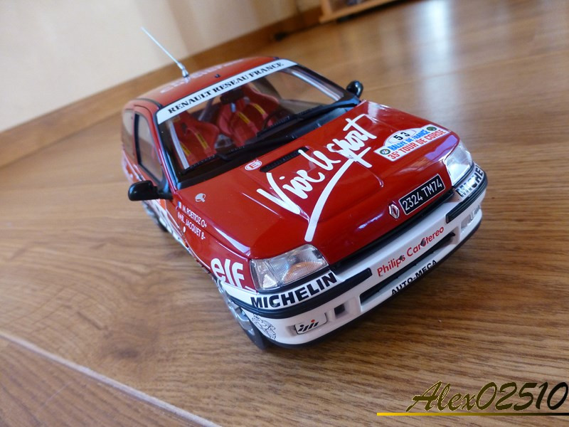 kit Renault Clio 16S Gr.A Philips #53 Tour De Corse 1991 Arena Models kit 1/24 e