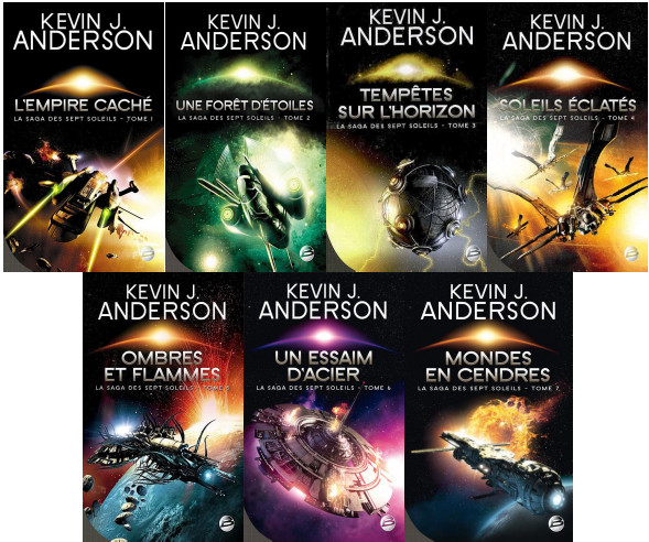 Saga des 7 soleils tome 1 a 7 Anderson Kevin J
