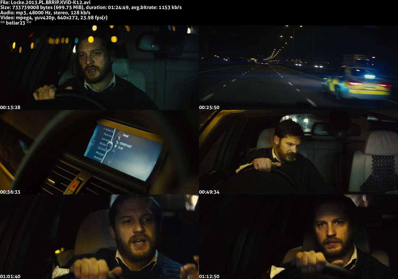 Filmy XviD/DivX :: Locke 2013 BRRiP XViD-K12