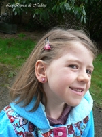 bijoux fantaisie fimo enfant hibou barrette puce acier inoxydable