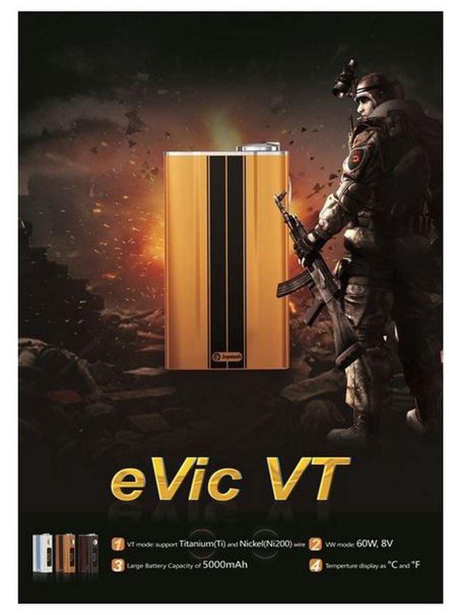 Test de la nouvelle box de Joyetech, l'EVIC VT et de son atomiseur Ego One  VT