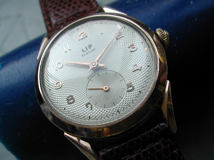 Montre Vintage Femme R.F.P. Plaqué Or, Cadran Guilloché, Mouvement Mécanique Manuel - Occasion