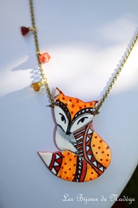 bijoux renard roux