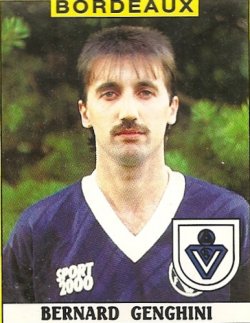 Carte Postale Ancienne – Bernard Genghini – Équipe De France De Football – Saint-Étienne
