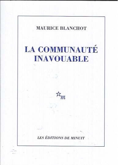 Maurice Blanchot - La communaute inavouable