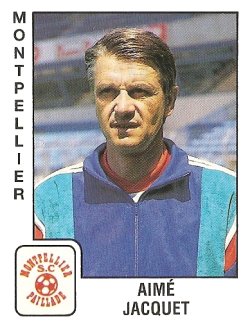 25 AIME JACQUET GIRONDINS BORDEAUX PANINI FOOTBALL 89 1988-1989