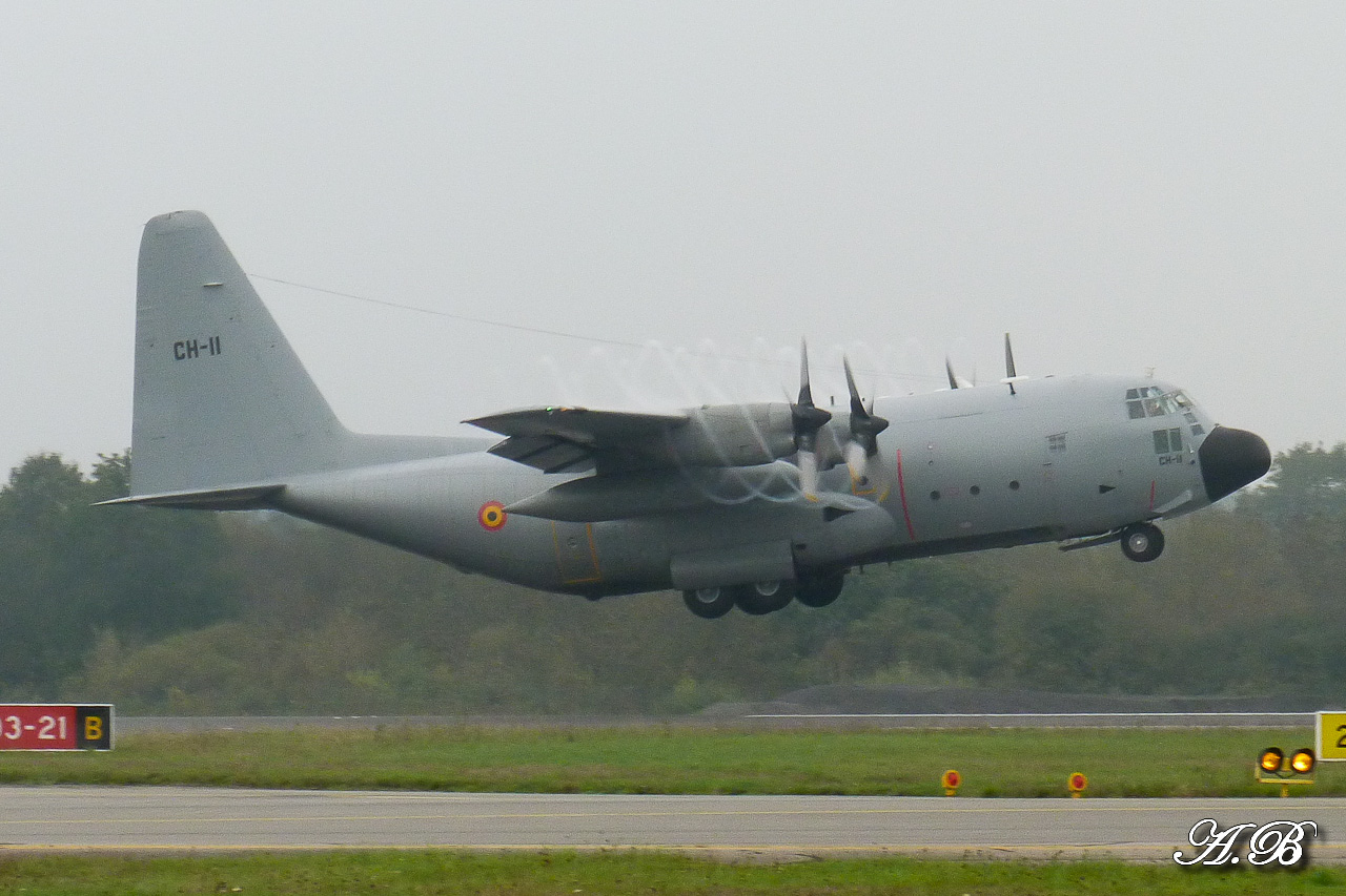 [25/10/2012] Lockheed C-130H Hercules (CH-11) Belgium Air Force 12103011121515267110498044