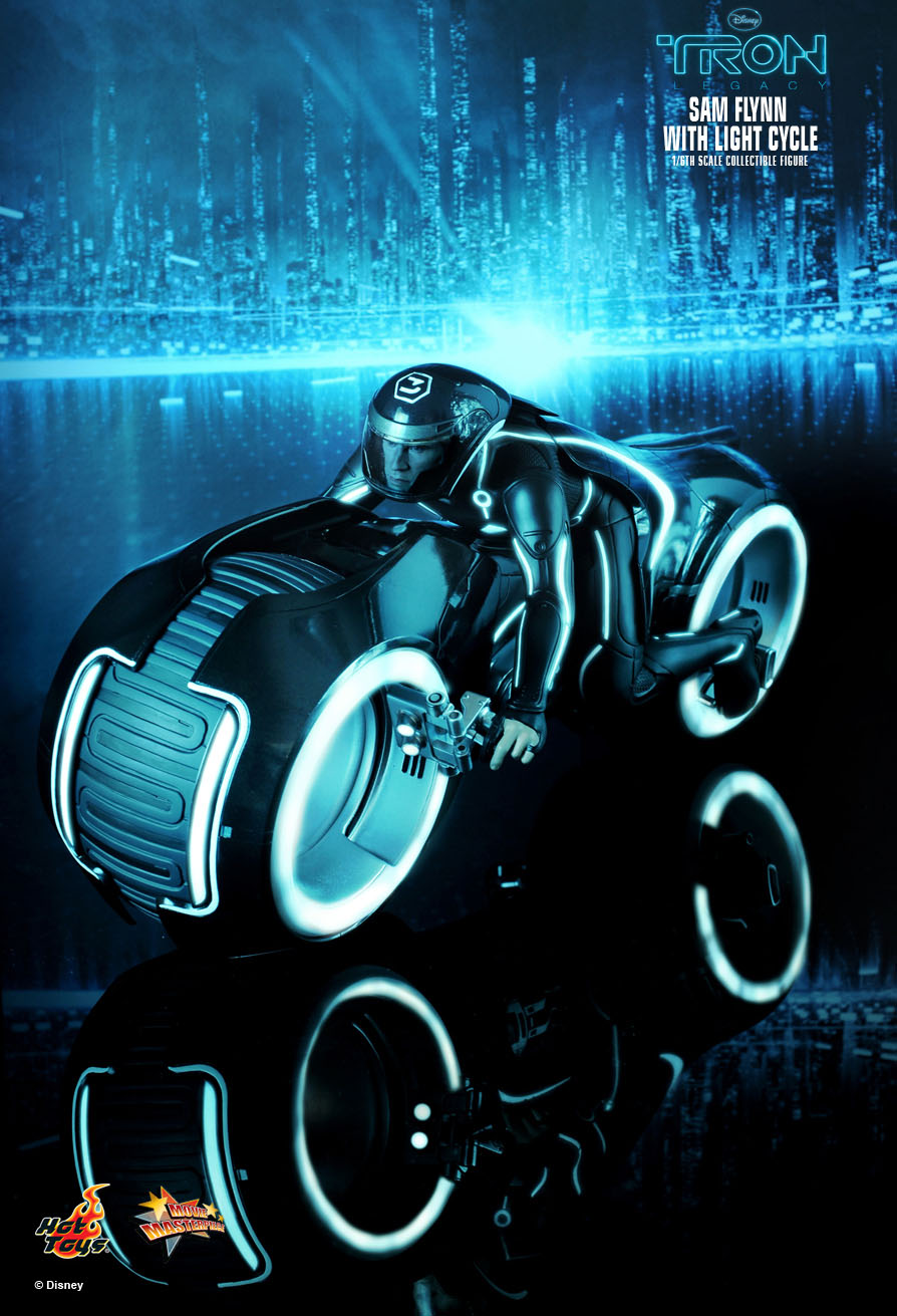 Hot Toys - Tron L'Héritage - MMS 142 - Sam Flynn with Lightcycle 1211030404389737110510059