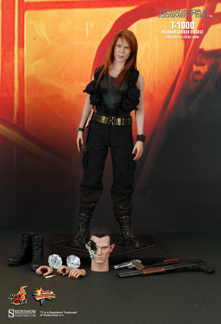 Terminator 2 - MMS 125 - T1000 in Sarah Connor Disguise Toy Fair 2010 1211041226249737110512761