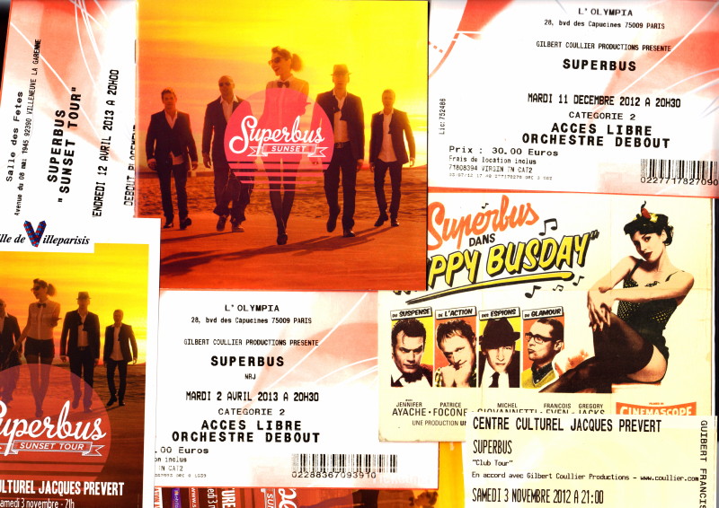 SUPERBUS "Sunset Club Tour" 11/12/2012 à l'Olympia (Paris) : compte rendu 12112010201014236110577177