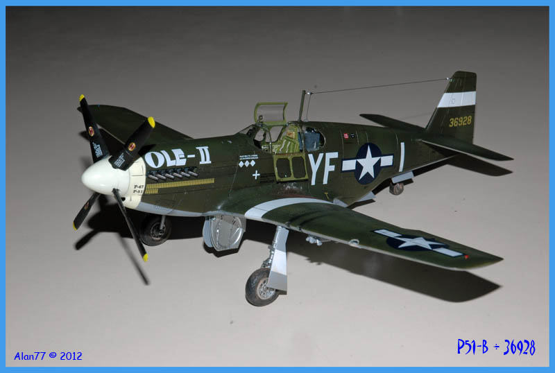 N.A. P-51B Mustang - TAMIYA 1/48 ÷ Lt. William Hovde 1211261003595585010599288