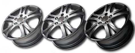 Jantes alu avanza alu chrome gris anth