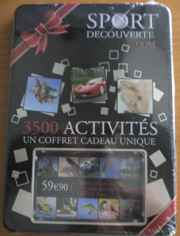Coffret sport d&eacute;couverte