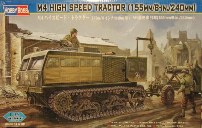M4 tracteur rapide  Hobbyboss 1/35 1301020501466670110720144
