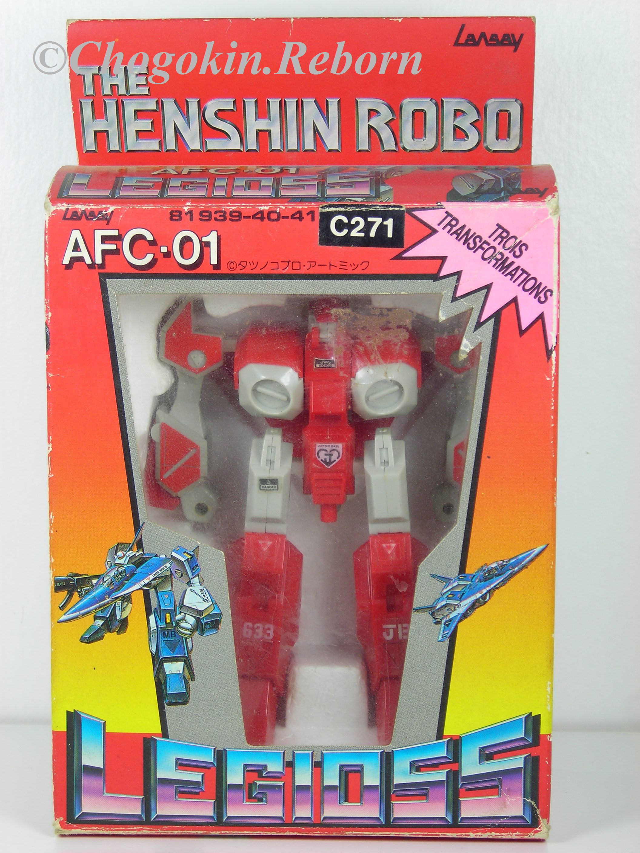 Legioss Henshin Robo / Mospeada / Robotech ( GAKKEN / LANSAY ) - 1984 13010606150115923210734803