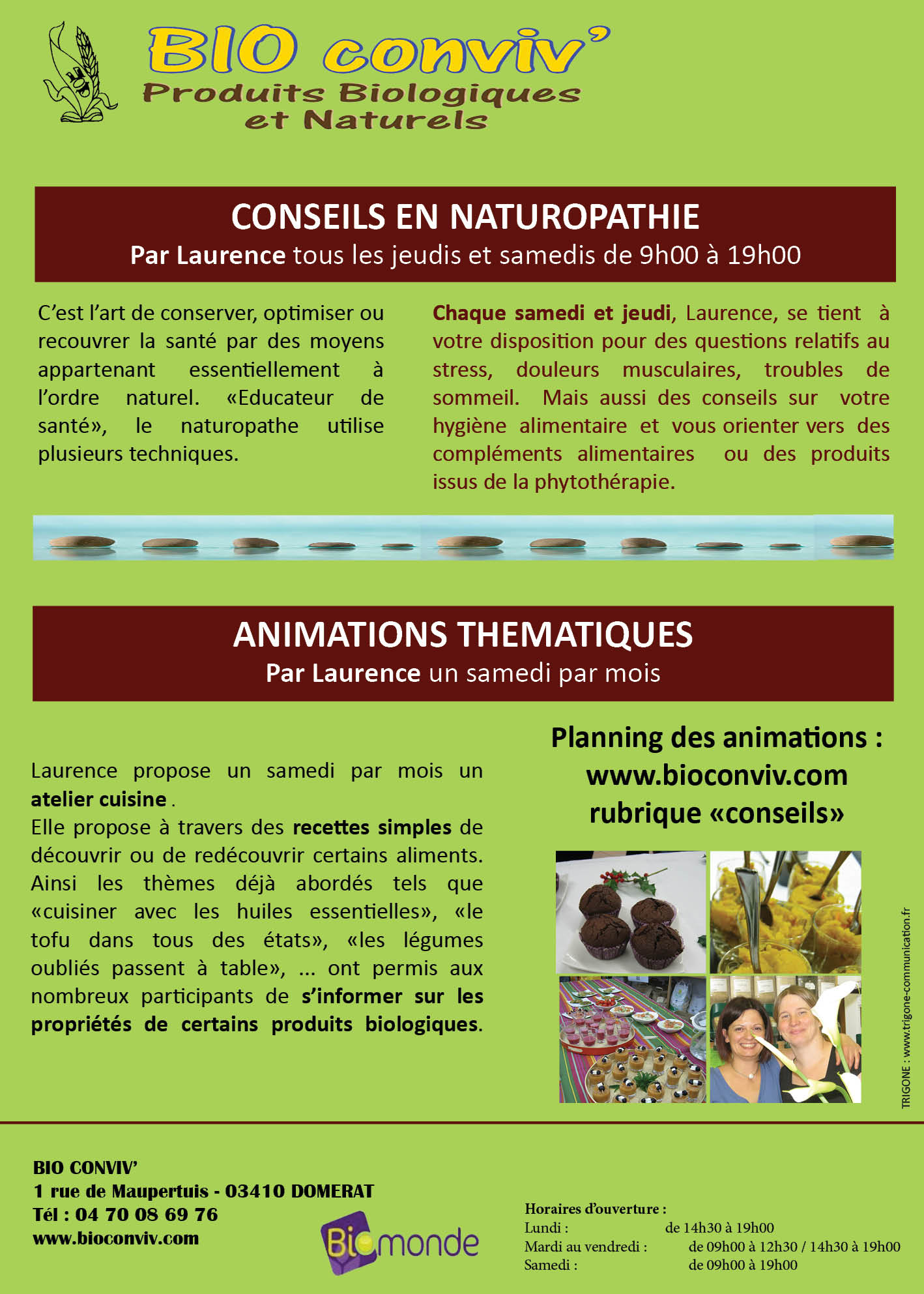 Affiche 50x70 naturopathie