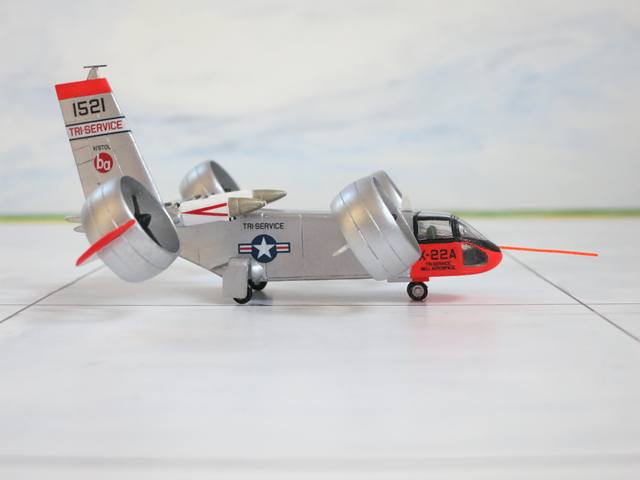 [Anigrand] Curtiss-Wright X-19 et Bell X-22A 1/144 1301171105469175510768881