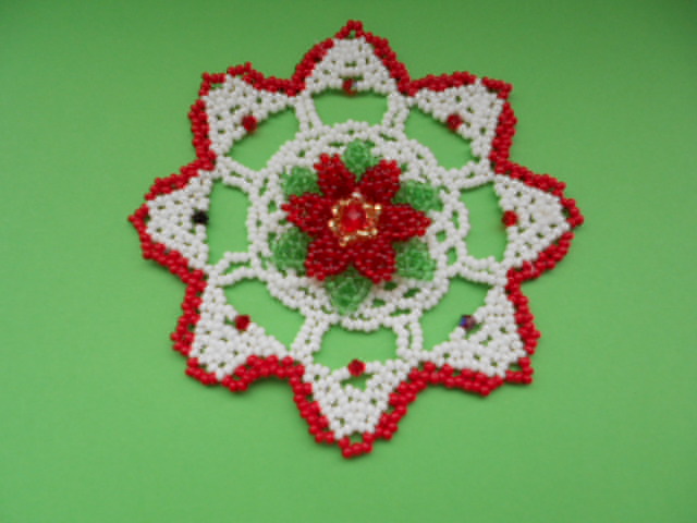 napperon fleur du soleil 