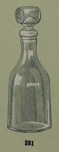 Verrerie de Monthey - Suisse - carafe absinthe