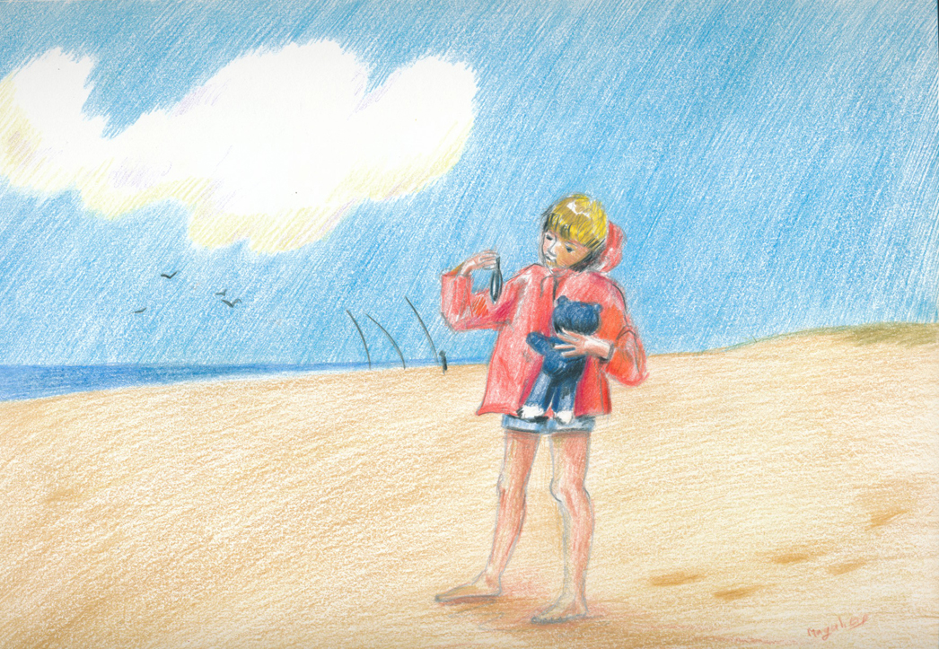 L'enfant sur la plage