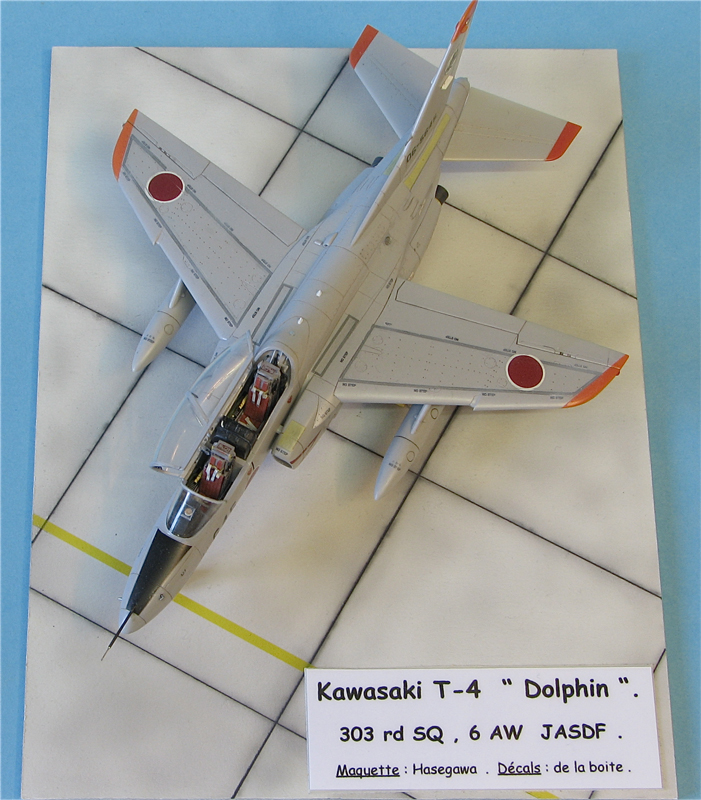 KAWASAKI T-4 " DOLPHIN " Hasegawa 1/72 1302020113411934410823672