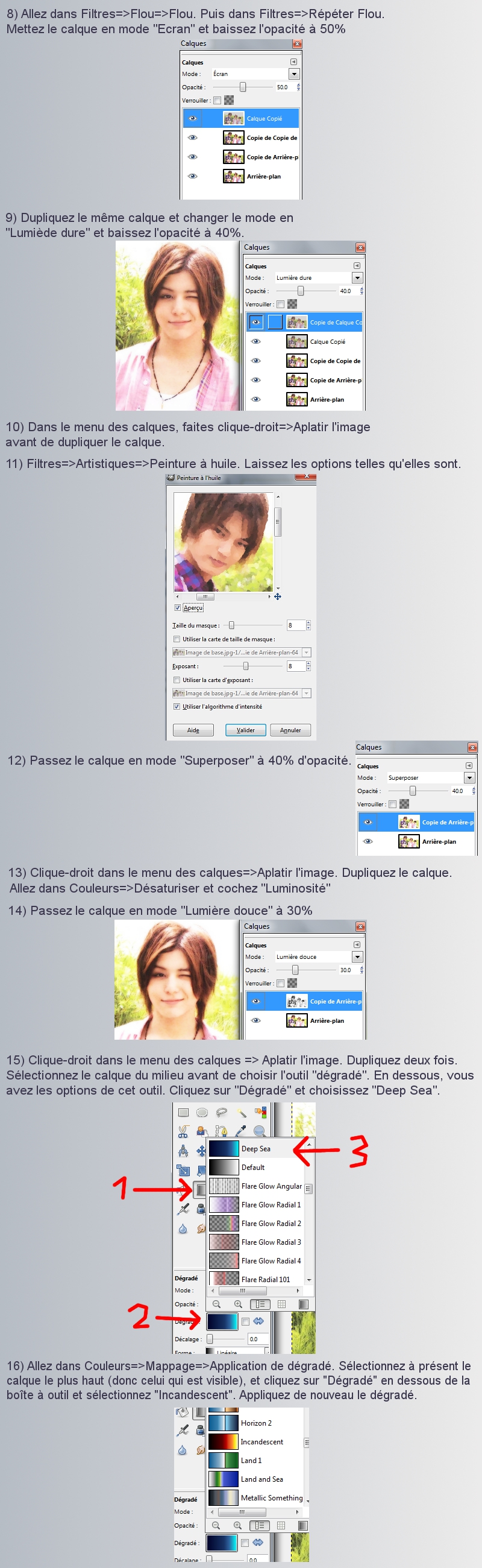 [GIMP] Avatar et signature "à troi photos" / "Shinku" 13020312155814433810825777