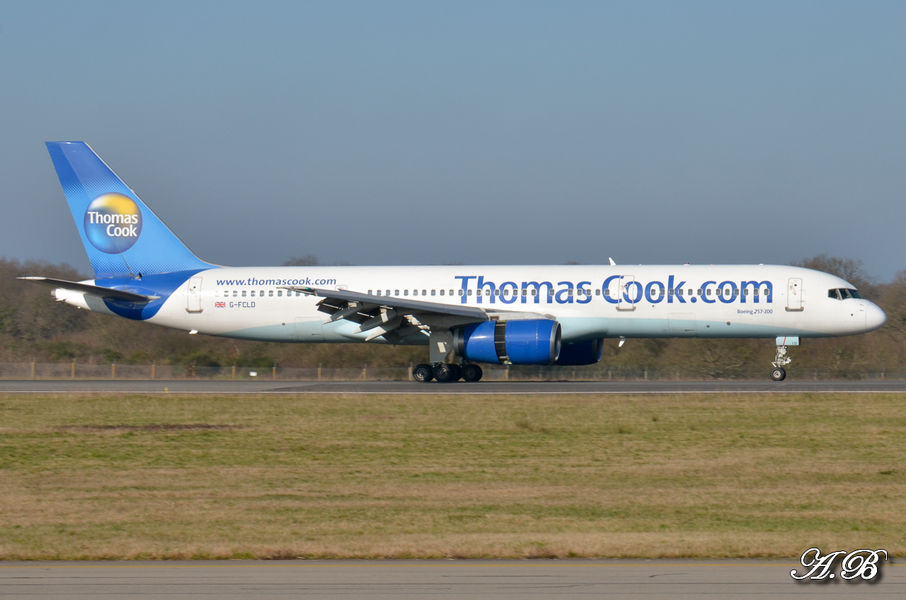 [17/02/2013]Boeing B757-200 (G-FCLD) Thomas Cook UK 13021709535715922510878017